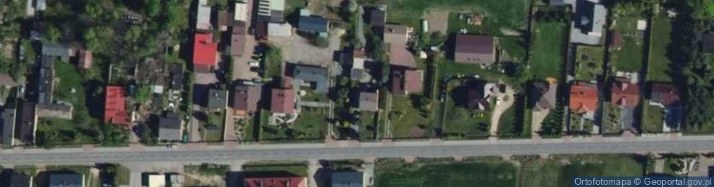 Zdjęcie satelitarne Srebrna ul.
