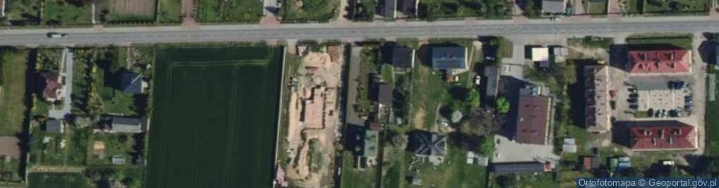 Zdjęcie satelitarne Srebrna ul.