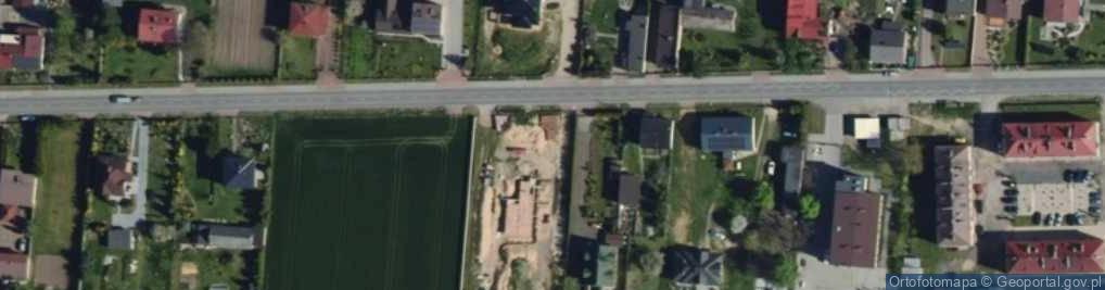 Zdjęcie satelitarne Srebrna ul.