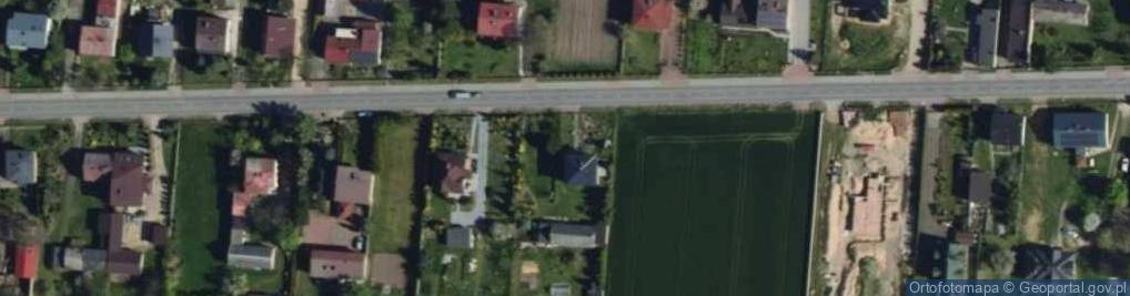 Zdjęcie satelitarne Srebrna ul.