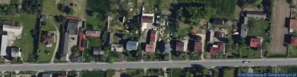 Zdjęcie satelitarne Srebrna ul.