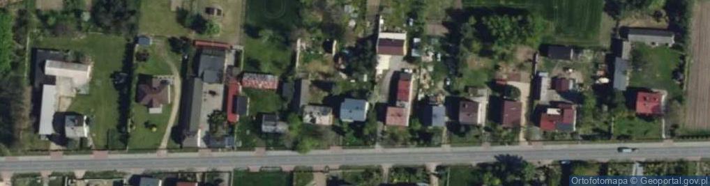 Zdjęcie satelitarne Srebrna ul.