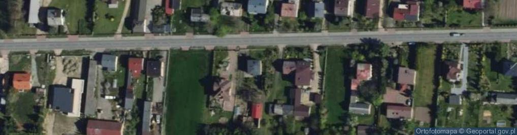 Zdjęcie satelitarne Srebrna ul.