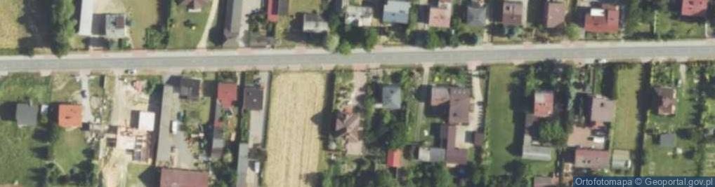 Zdjęcie satelitarne Srebrna ul.