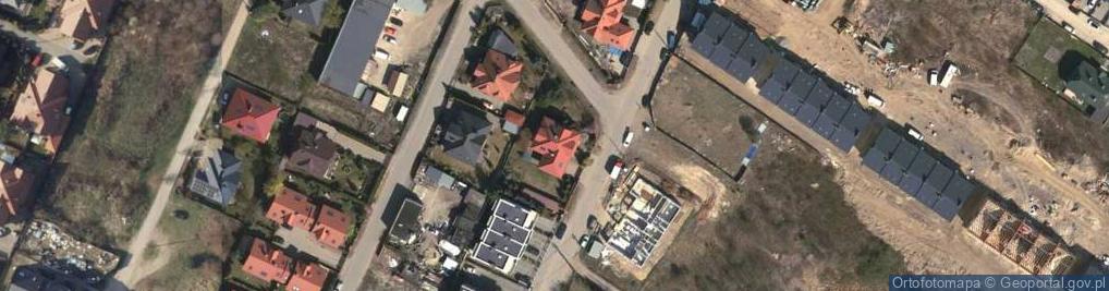 Zdjęcie satelitarne Środkowa ul.