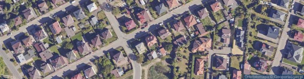 Zdjęcie satelitarne Srebrna ul.