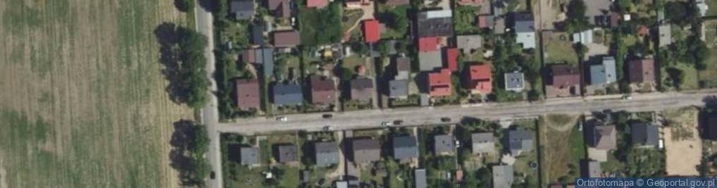 Zdjęcie satelitarne Środkowa ul.