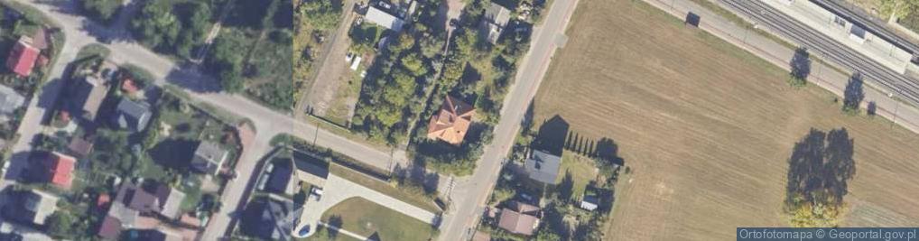 Zdjęcie satelitarne Średnia ul.