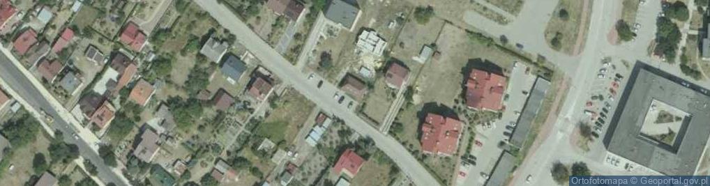 Zdjęcie satelitarne Średnia ul.