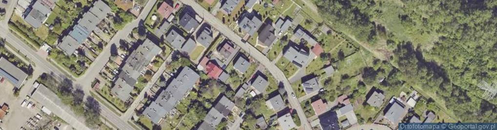 Zdjęcie satelitarne Średnia ul.