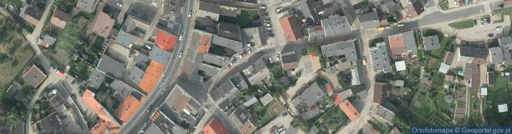 Zdjęcie satelitarne Średnia ul.