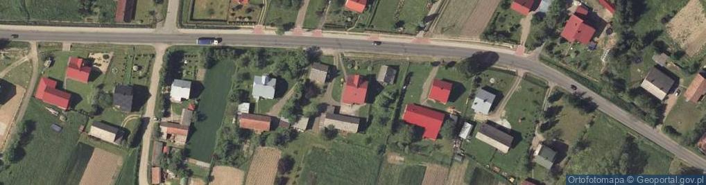 Zdjęcie satelitarne Średnia Wieś ul.