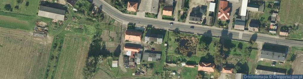 Zdjęcie satelitarne Sroki ul.