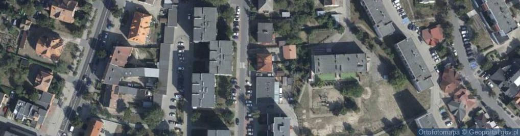 Zdjęcie satelitarne Średnia ul.