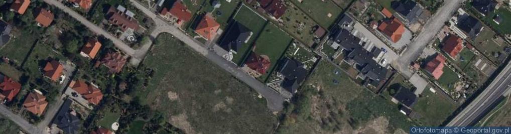 Zdjęcie satelitarne Srebrzysta ul.
