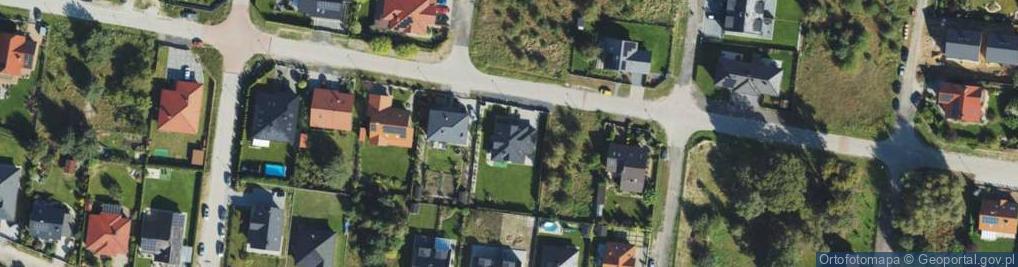 Zdjęcie satelitarne Srebrna ul.