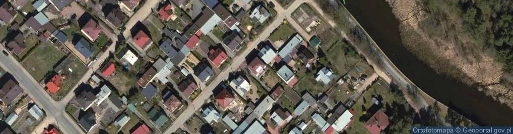Zdjęcie satelitarne Straży Leśnej ul.
