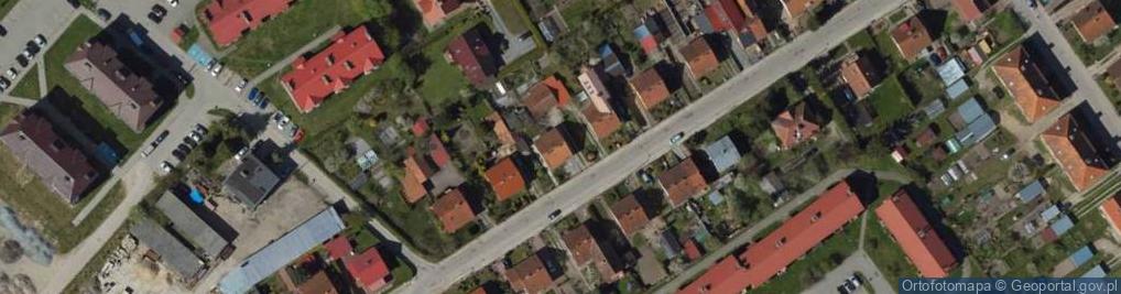 Zdjęcie satelitarne Struga ul.