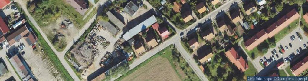 Zdjęcie satelitarne Struga ul.