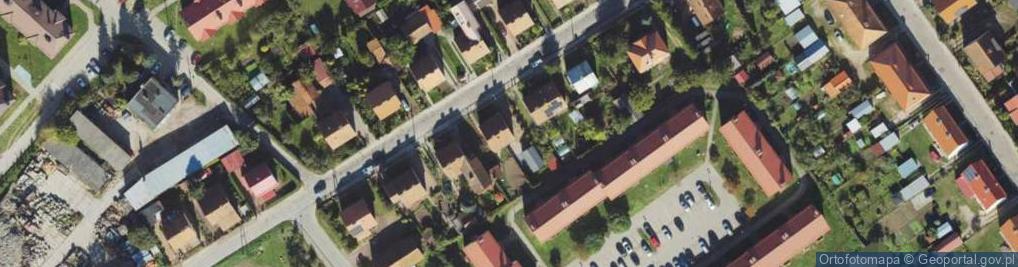 Zdjęcie satelitarne Struga ul.