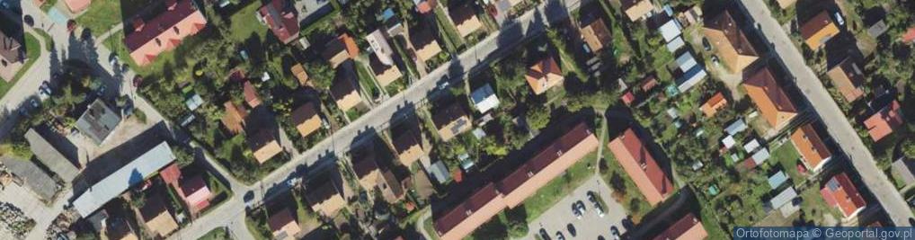 Zdjęcie satelitarne Struga ul.