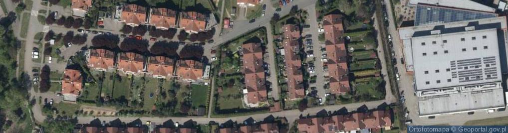 Zdjęcie satelitarne Storczykowa ul.