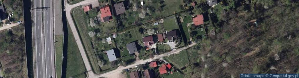 Zdjęcie satelitarne Strumienna ul.