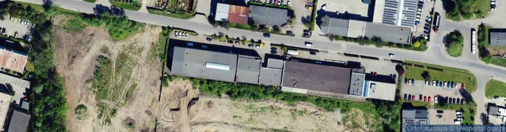 Zdjęcie satelitarne Strażacka ul.
