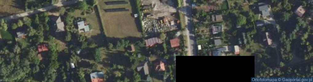 Zdjęcie satelitarne Starych Wierzb ul.