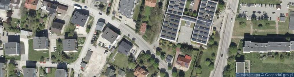 Zdjęcie satelitarne Stefana Batorego ul.