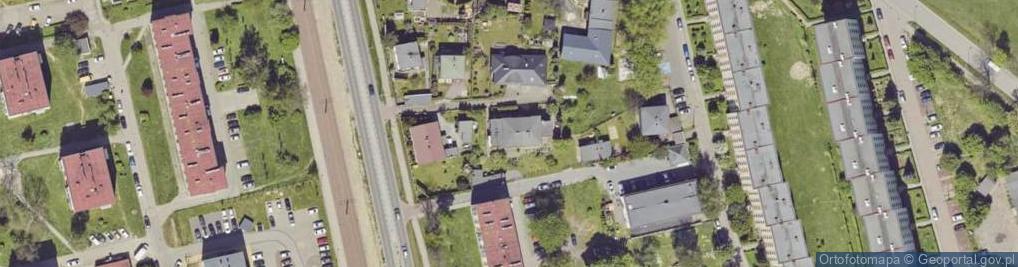Zdjęcie satelitarne Strzelców Bytomskich ul.