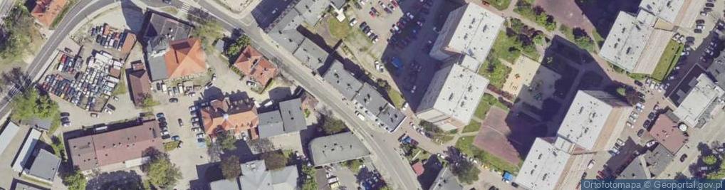 Zdjęcie satelitarne Strzelców Bytomskich ul.