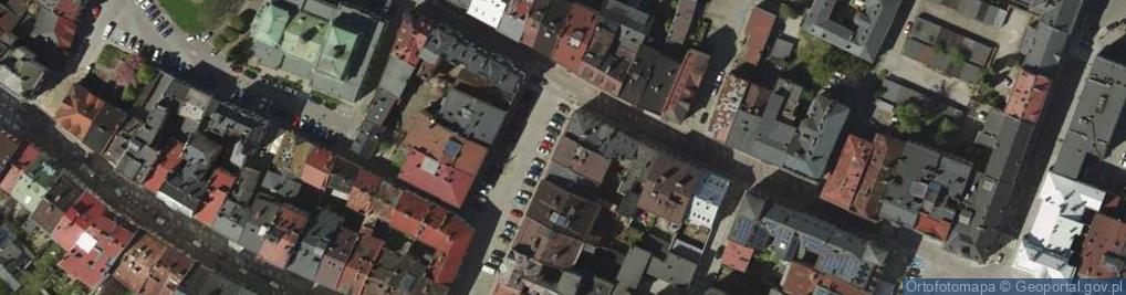 Zdjęcie satelitarne Stary Targ ul.