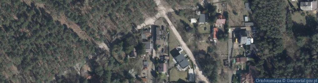 Zdjęcie satelitarne Starego Dębu ul.