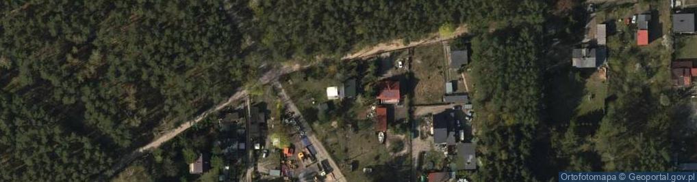 Zdjęcie satelitarne Starego Dębu ul.