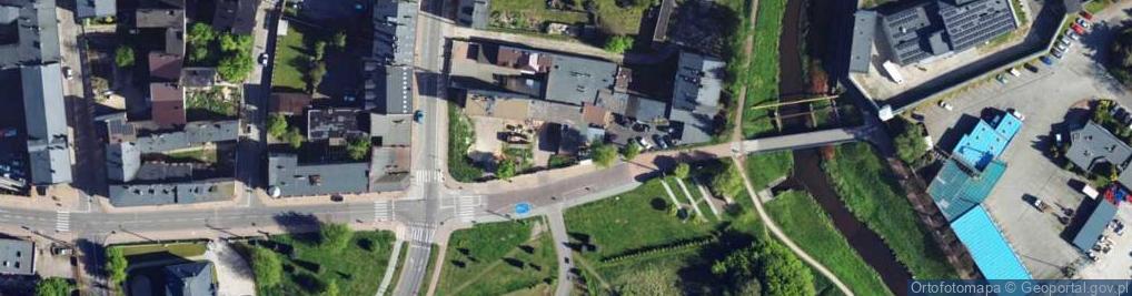 Zdjęcie satelitarne Strażacka ul.