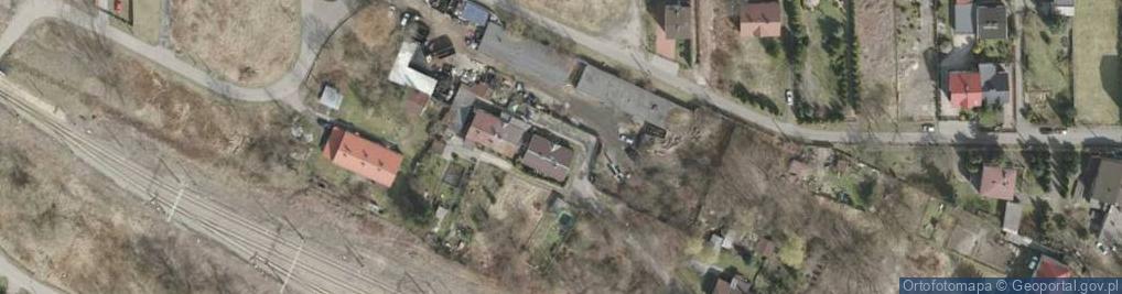 Zdjęcie satelitarne Stacyjna ul.