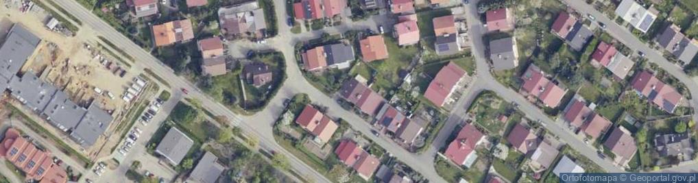 Zdjęcie satelitarne Storczykowa ul.