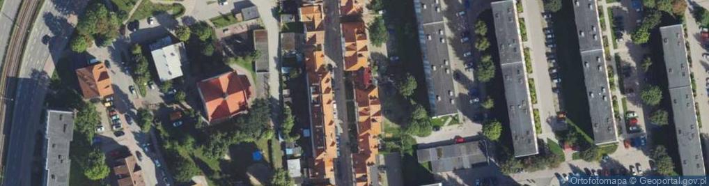 Zdjęcie satelitarne Struga Andrzeja ul.