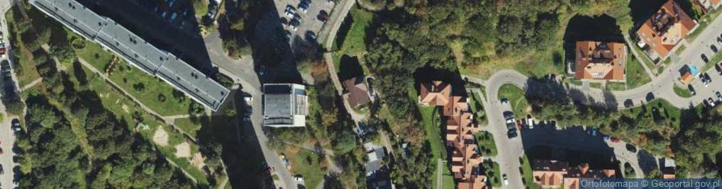 Zdjęcie satelitarne Starodworska ul.