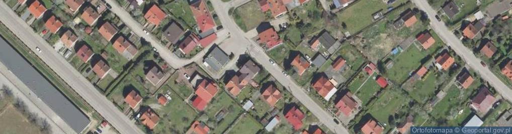 Zdjęcie satelitarne Struga ul.