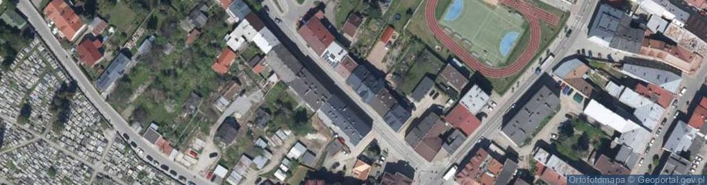 Zdjęcie satelitarne Stróżowska ul.