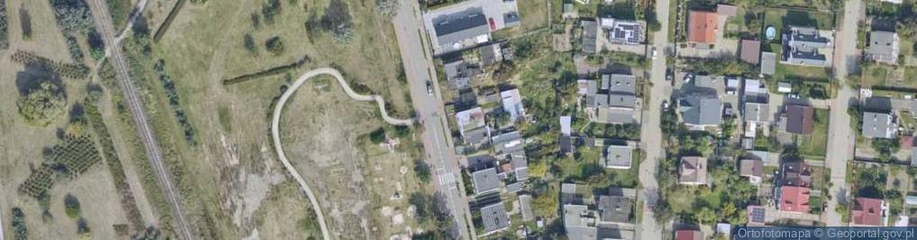 Zdjęcie satelitarne Staropoznańska ul.