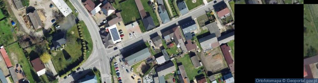 Zdjęcie satelitarne Strażacka ul.