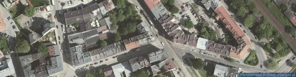 Zdjęcie satelitarne Starowiślna ul.