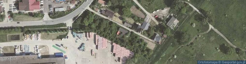 Zdjęcie satelitarne Stręcka ul.