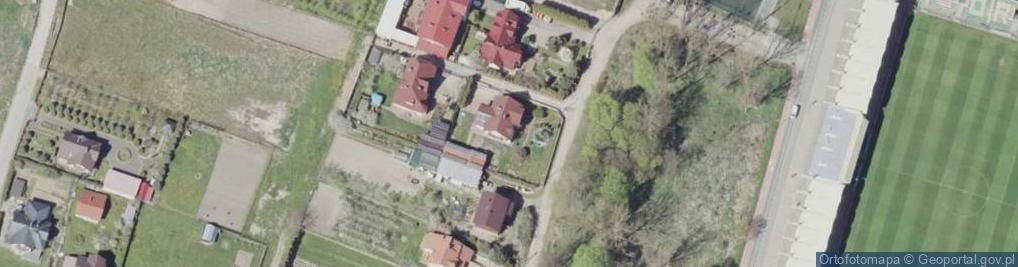 Zdjęcie satelitarne Stadionowa ul.