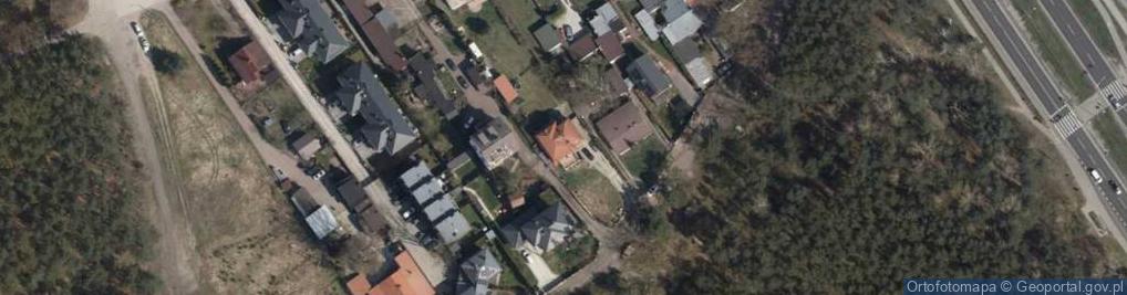 Zdjęcie satelitarne Starej Cegielni ul.