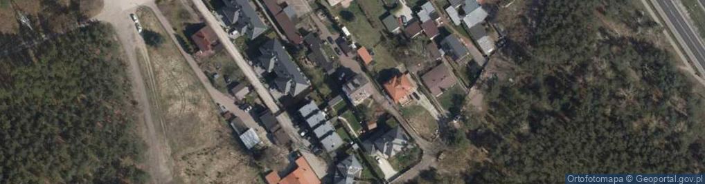 Zdjęcie satelitarne Starej Cegielni ul.
