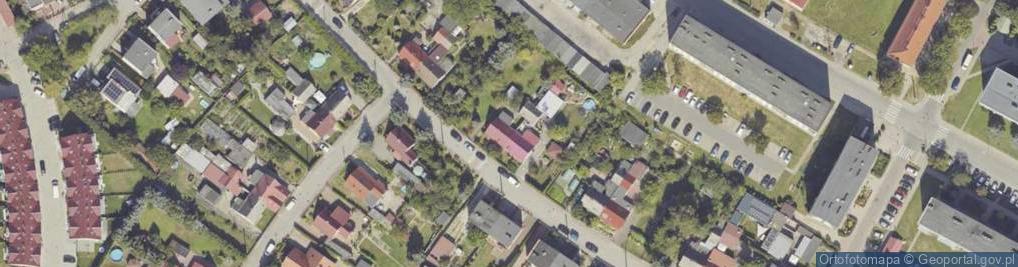 Zdjęcie satelitarne Stwosza Wita ul.